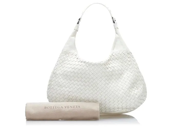 Bottega Veneta Blanco Intrecciato Campana 
