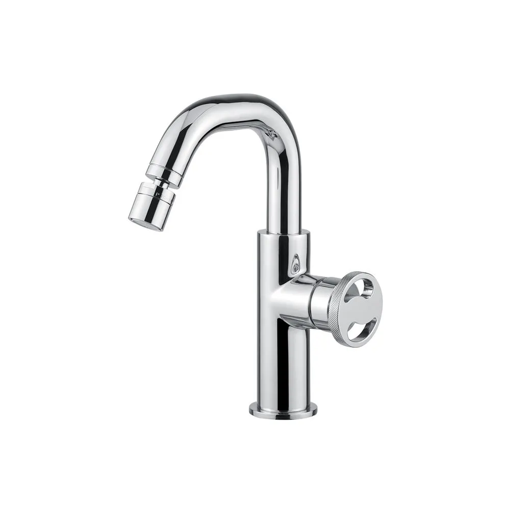 BUGNATESE MILLENOVECINQUANTA GRIFO MONOMANDO BIDET CON DESAGÜE AUTOMÁTICO CROMO