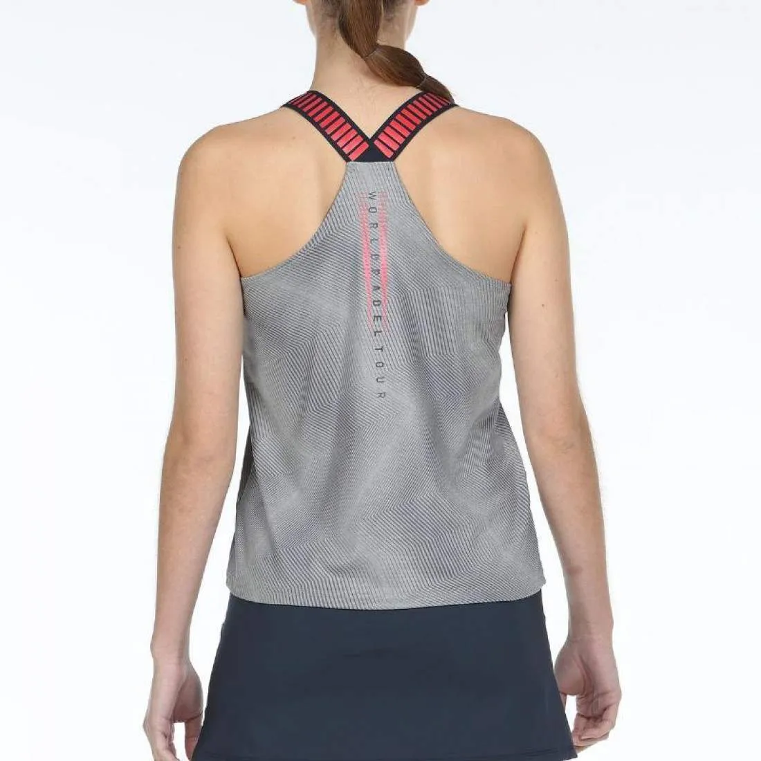 Camiseta Bullpadel WPT Revenga Gris Medio Vigore | Bullpadel