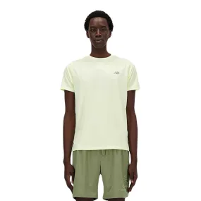 CAMISETA NEW BALANCE SPORT ESSENTIALS AMARILLO T SHIRT MT41222-LLT