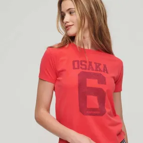 Camiseta Para Mujer Osaka Graphic Fitted Superdry