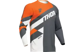 Camiseta Thor Infantil Sector Checker Gris Naranja |29122412|