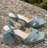 Chalas Jean  Mujer  Taco Cuadrado M415