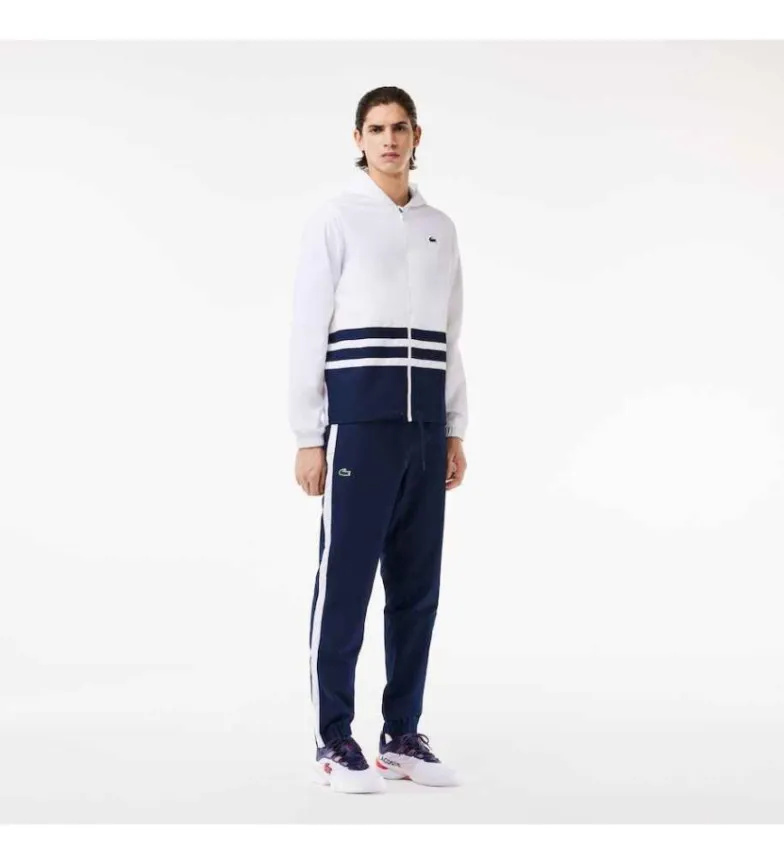 Chándal de tenis Sportsuit con diseño color block blanco, azul