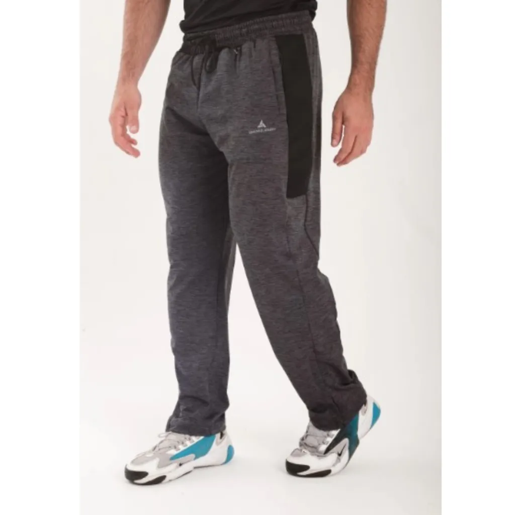 Combo x 2! Pantalón De Lycra/Friza Con Detalle De Red Urban - Pared Negro y Gris