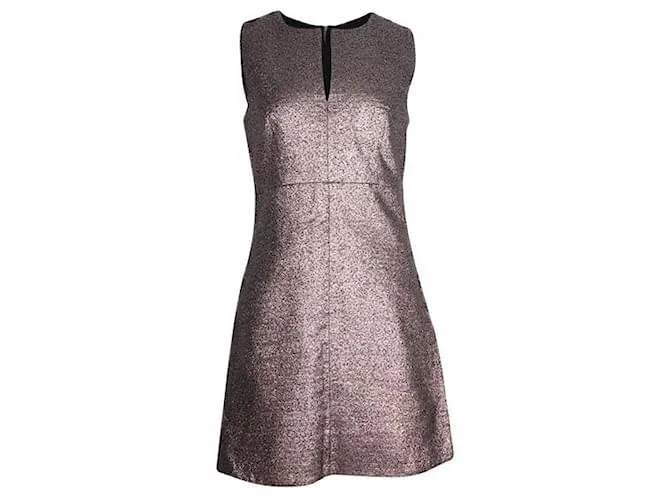 Diane Von Furstenberg Vestido rosa brillante 