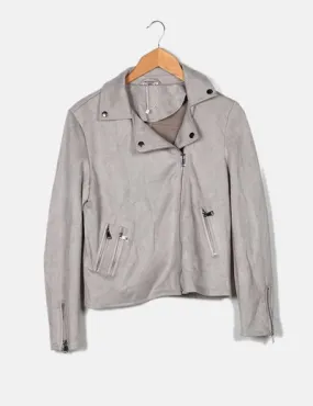 Eldys Cazadora biker gris