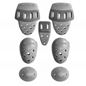 Integraciones Riddell Biolite Slotted Set 7 Piezas Gris