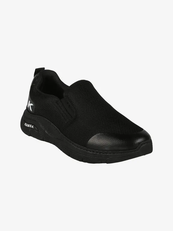 Kamsa Zapatillas sin cordones para hombre con ajuste cómodo