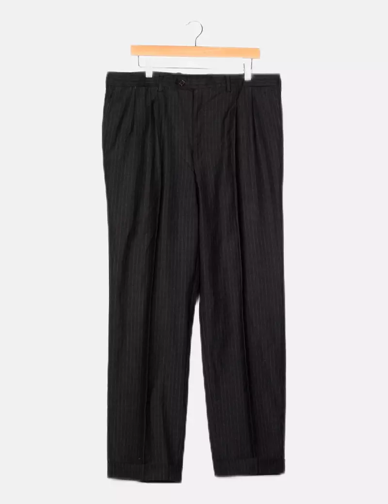 NoName Pantalón de pinzas gris