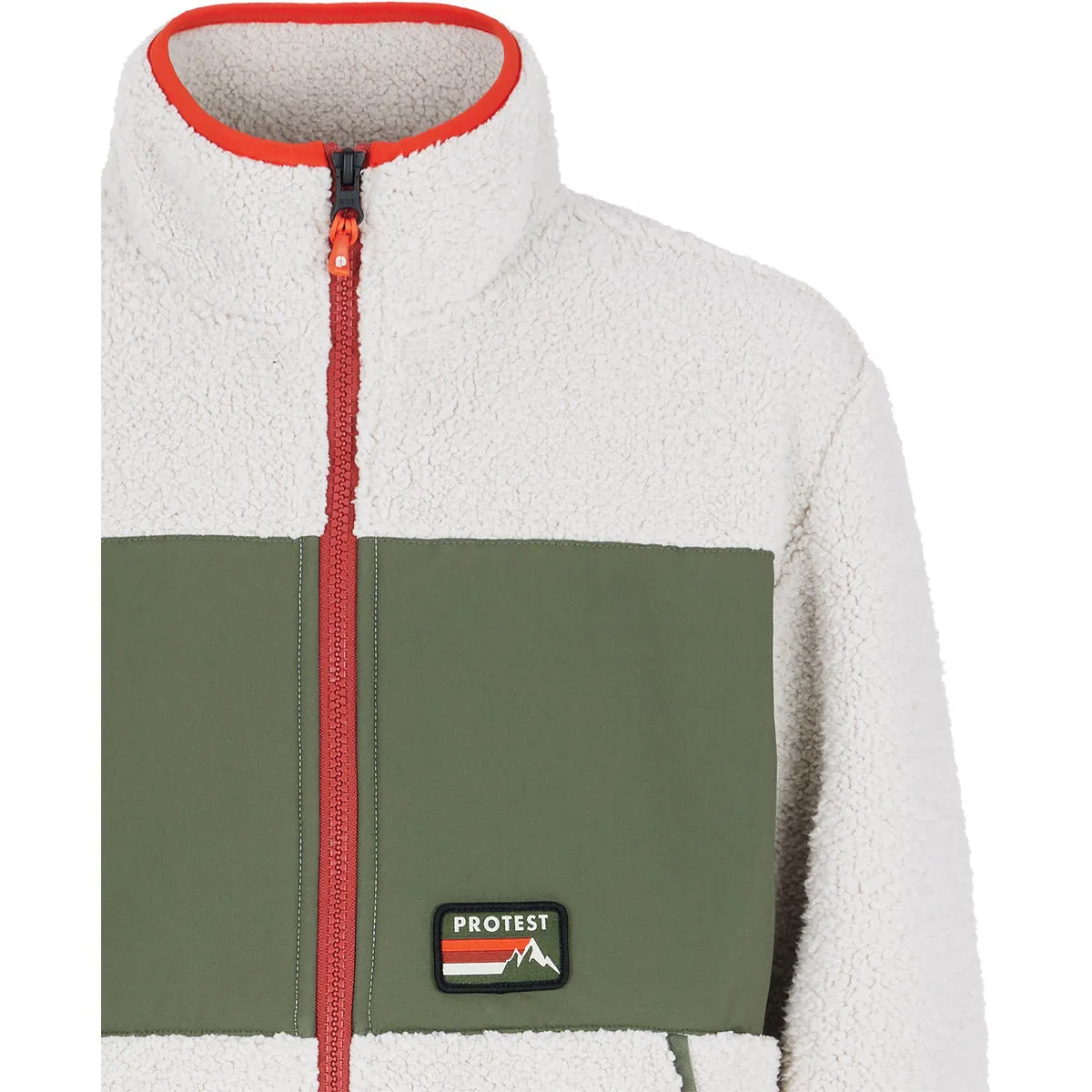 Polar Niños Prtbartis Jr Fullziptop Protest Blanco