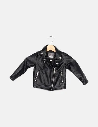Primark Chaqueta biker negra