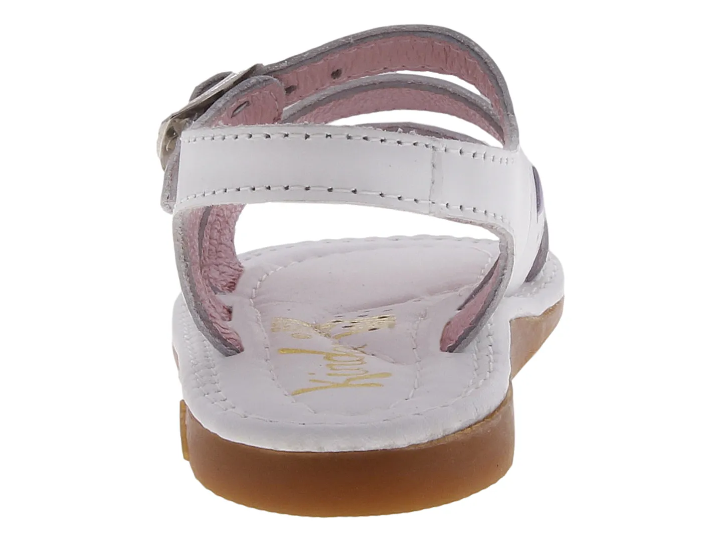 Sandalias Kinder 6072 Blanco Para Niña