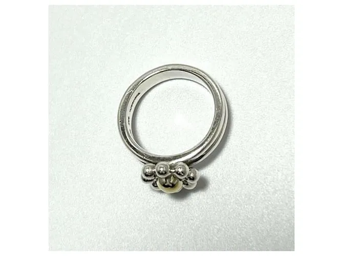 Tiffany & Co Anillo Jolly Beads para mujeres Tiffany Plata Dorado 