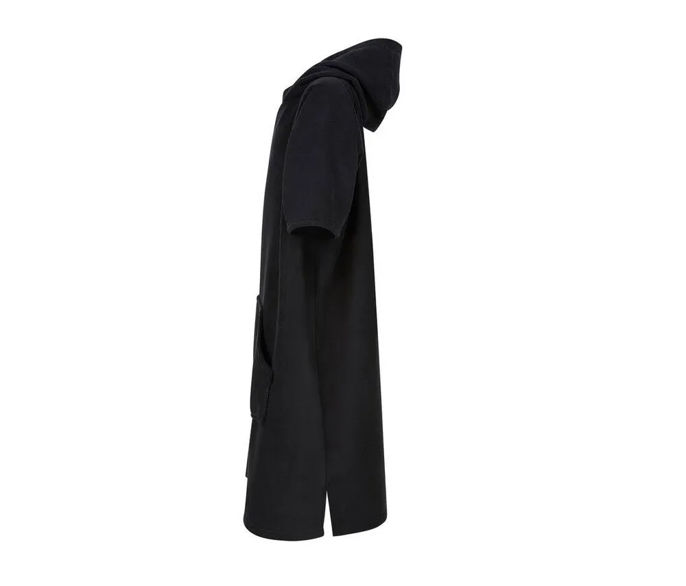 Towel city TC811 - KIDS' TOWELLING PONCHO - Black