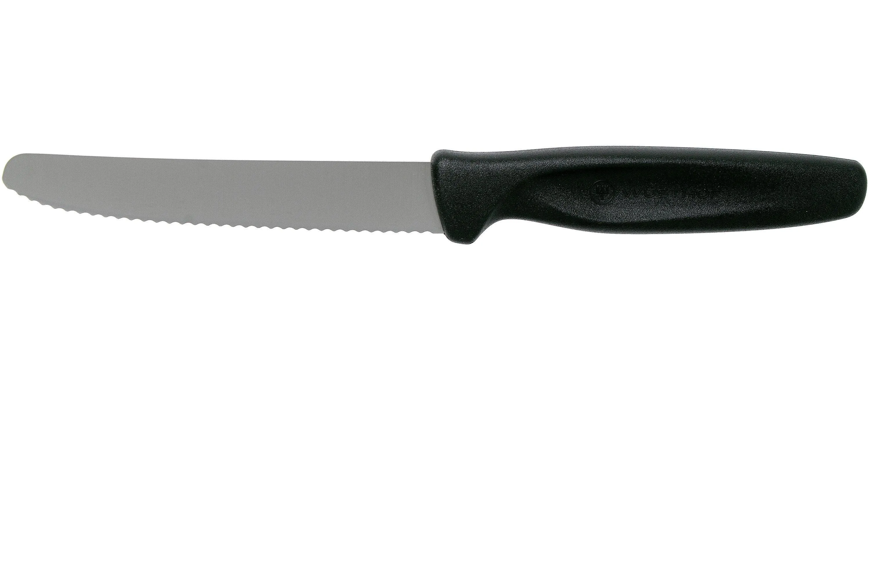 Wüsthof Create Collection cuchillo dentado universal 10 cm, negro